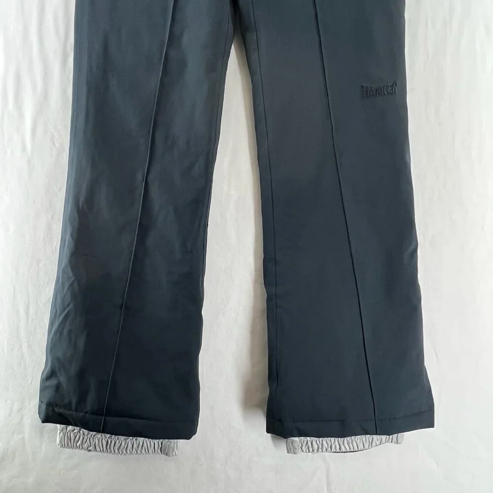 Marker Insulated Ski Snowboard Pants Women 4 Stretch Waterproof Zip Pocket Black